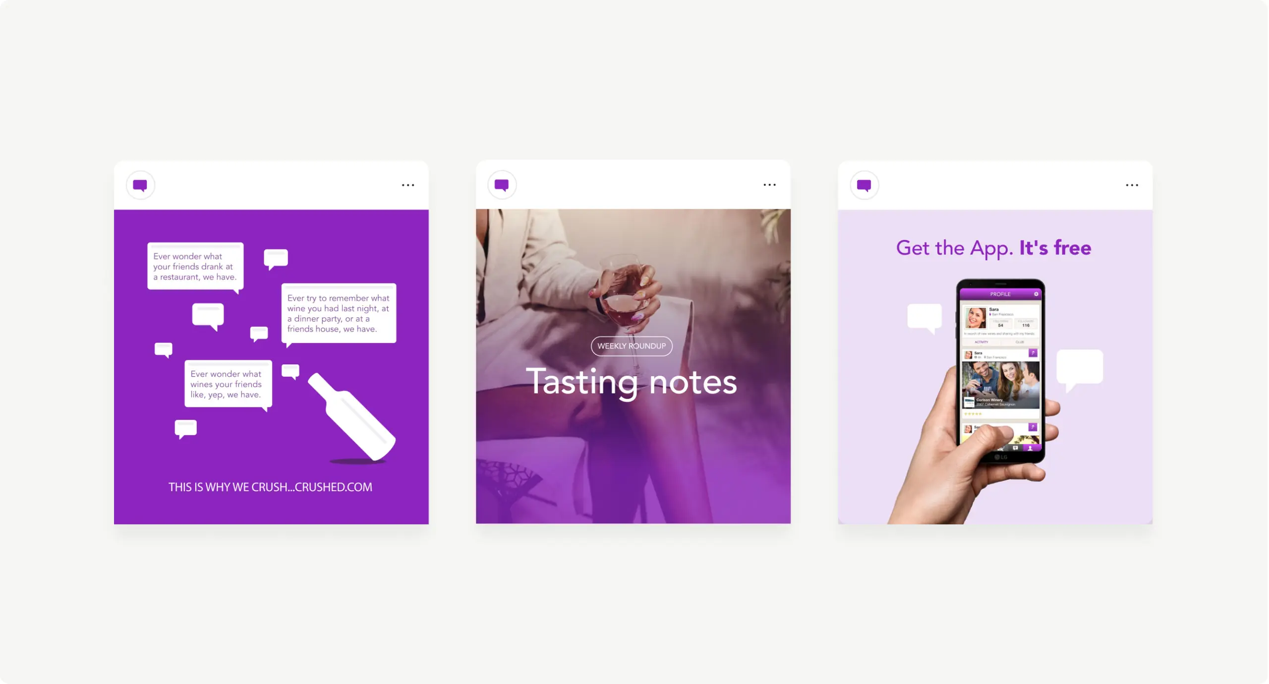 Crushed Mobile App Social Media Promotions