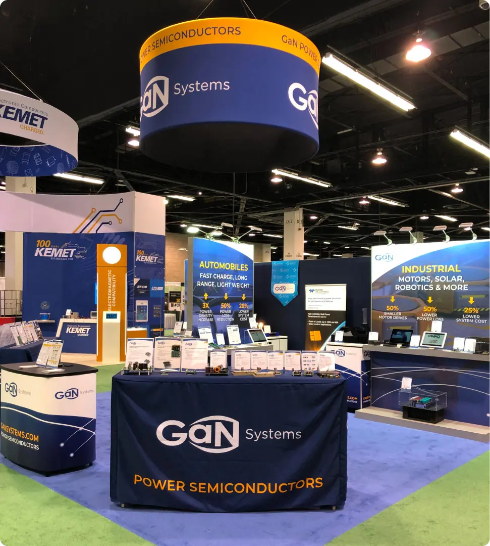 Gansystems b2b tradeshow booth