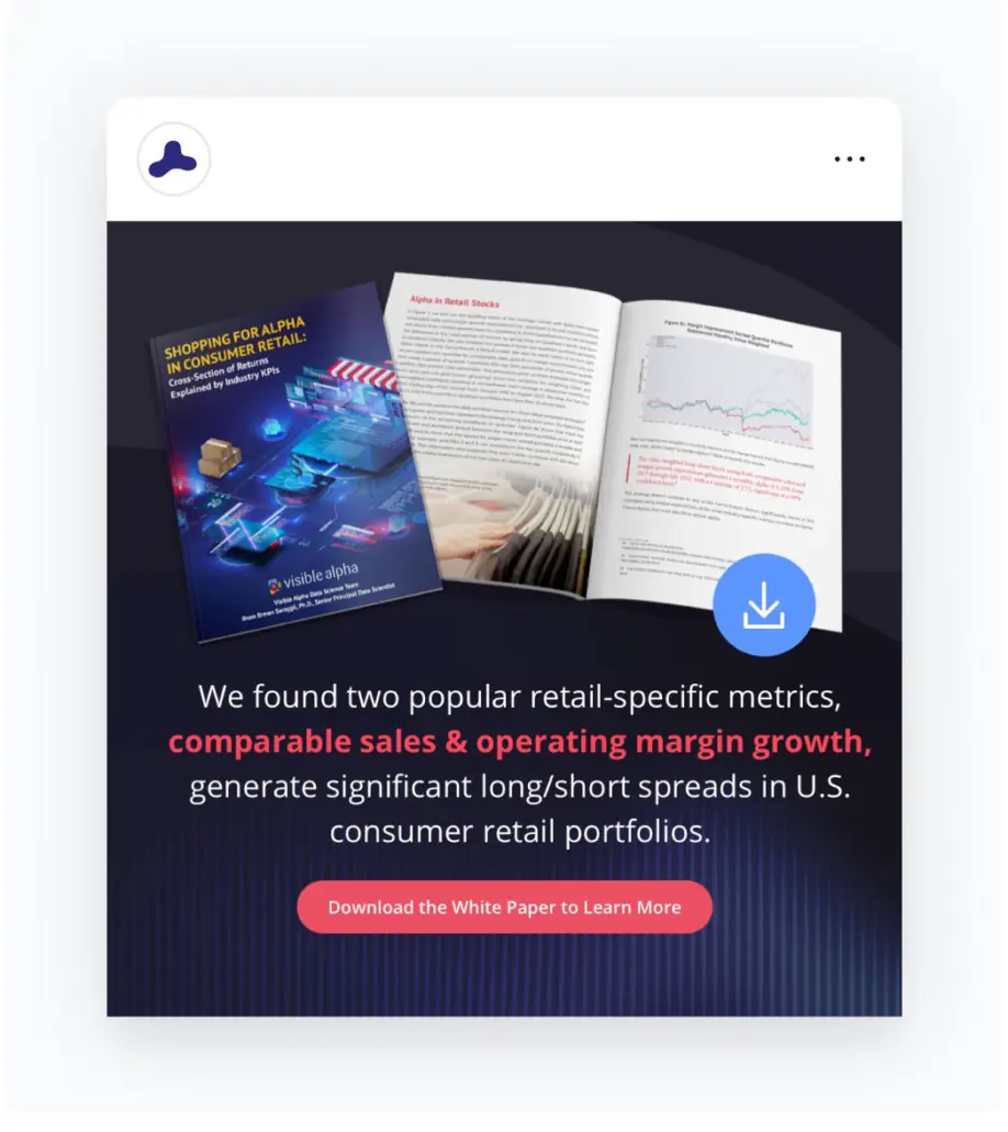 Visible alpha b2b social media campaign mobile