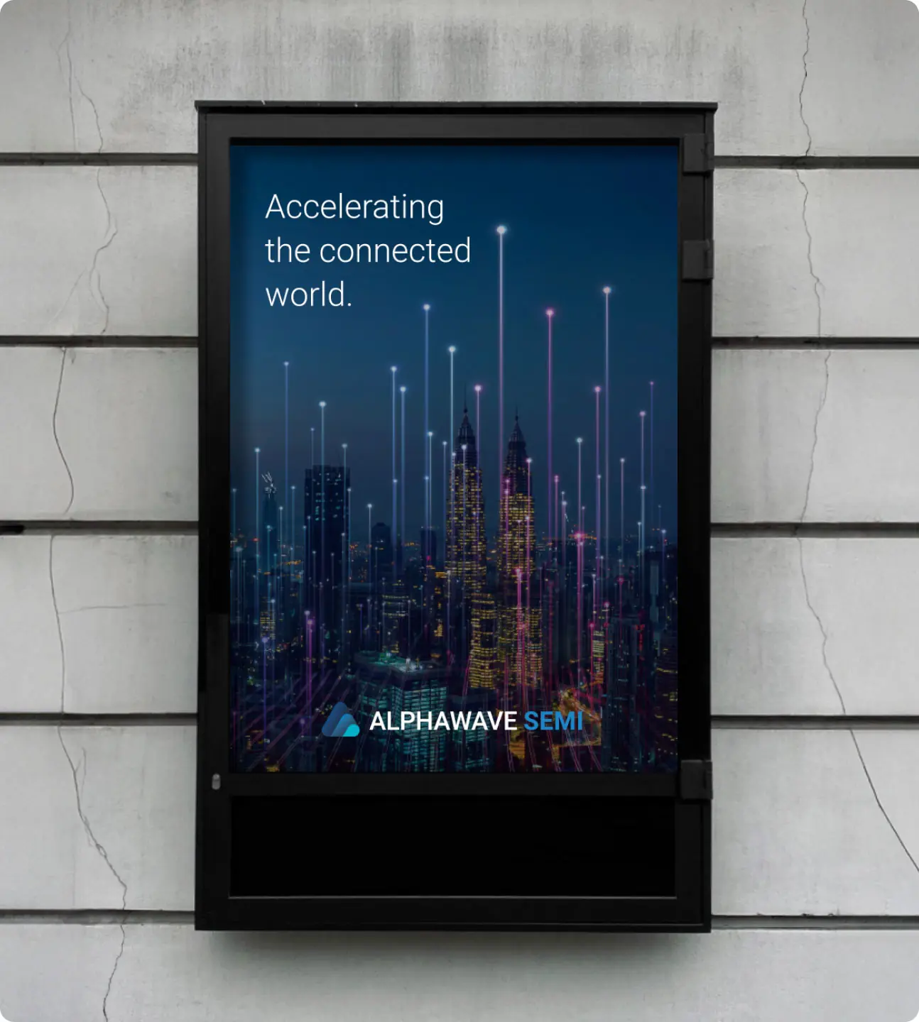 Alphawave b2b signage