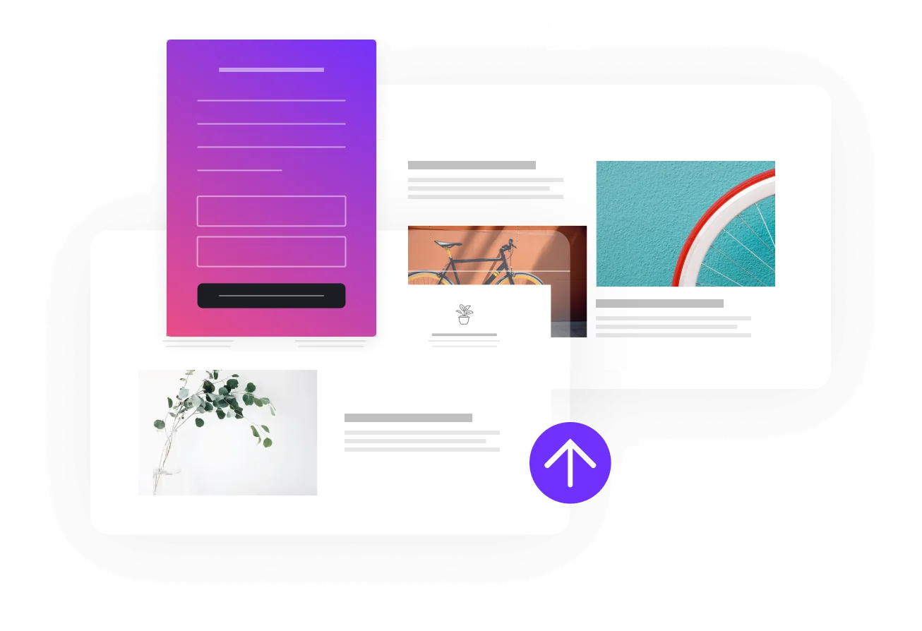 B2b landing page lead gen