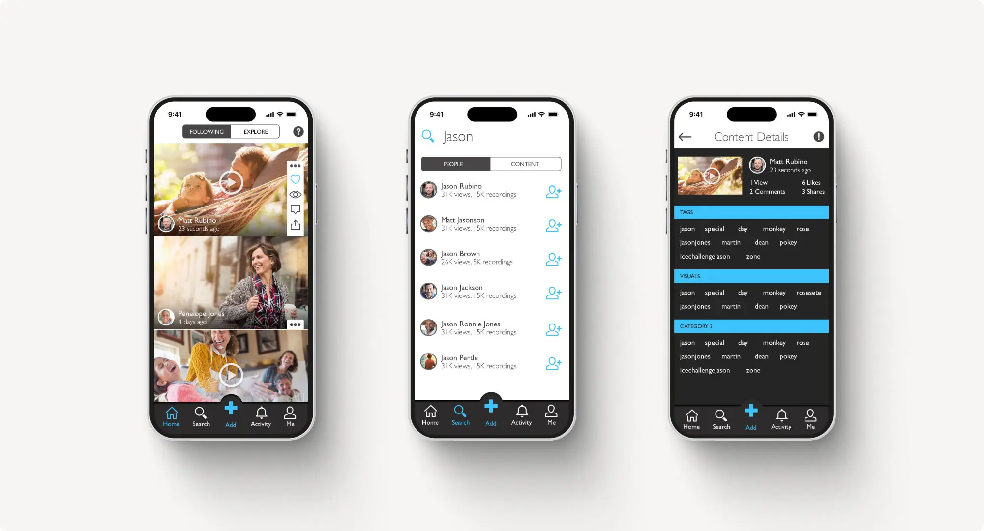 Beforeverme mobile app design
