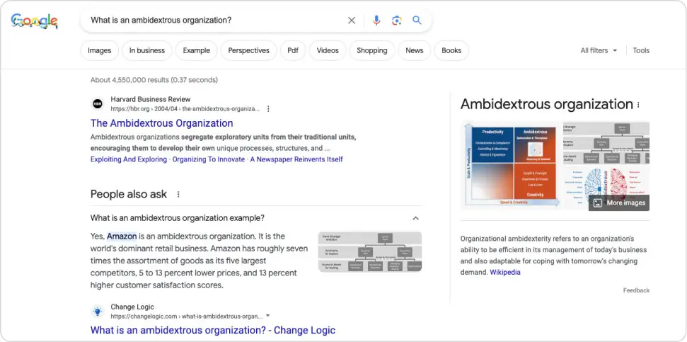 Changelogic b2b seo rich snippet