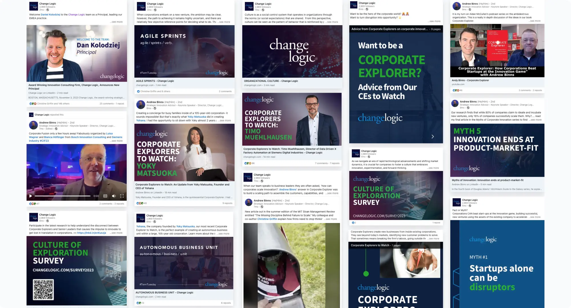 Changelogic b2b social media