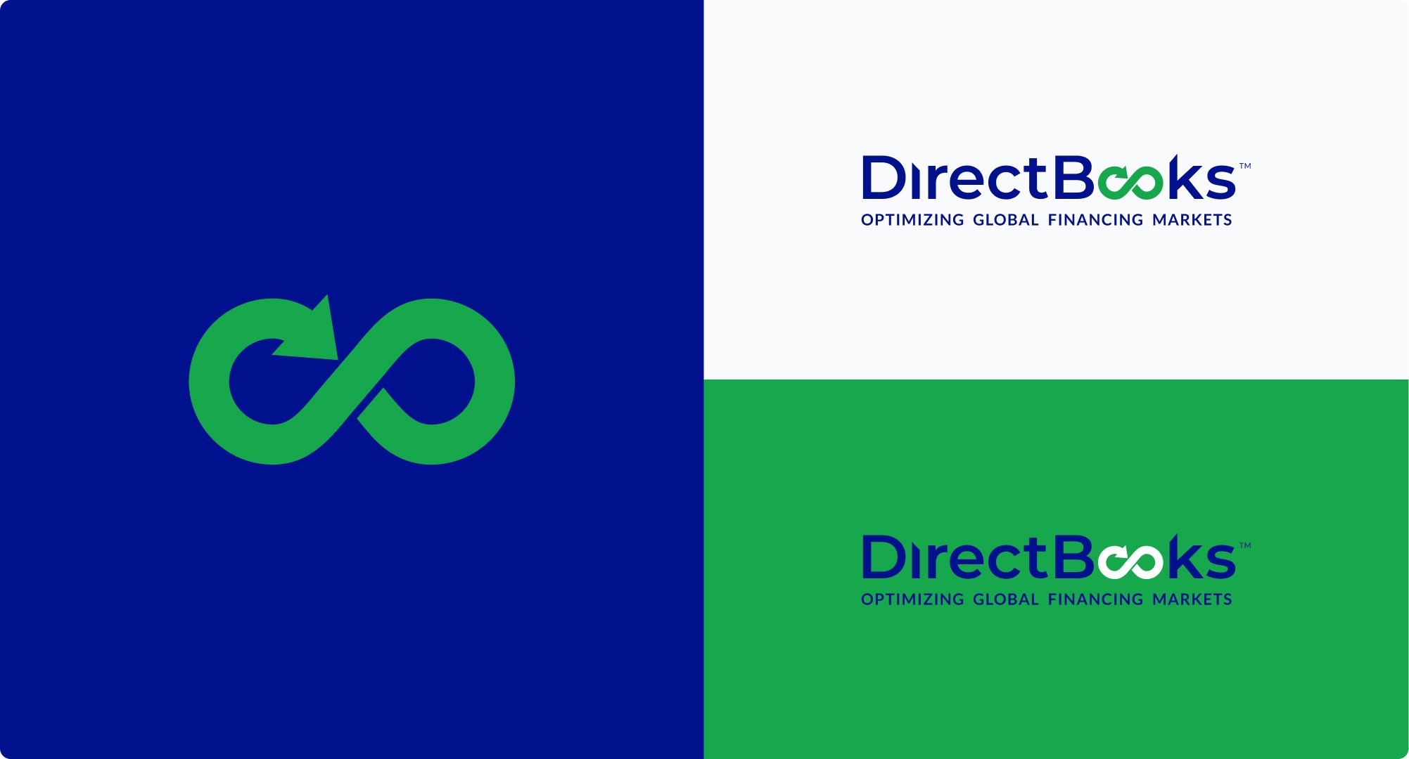 Directbooks b b logo design