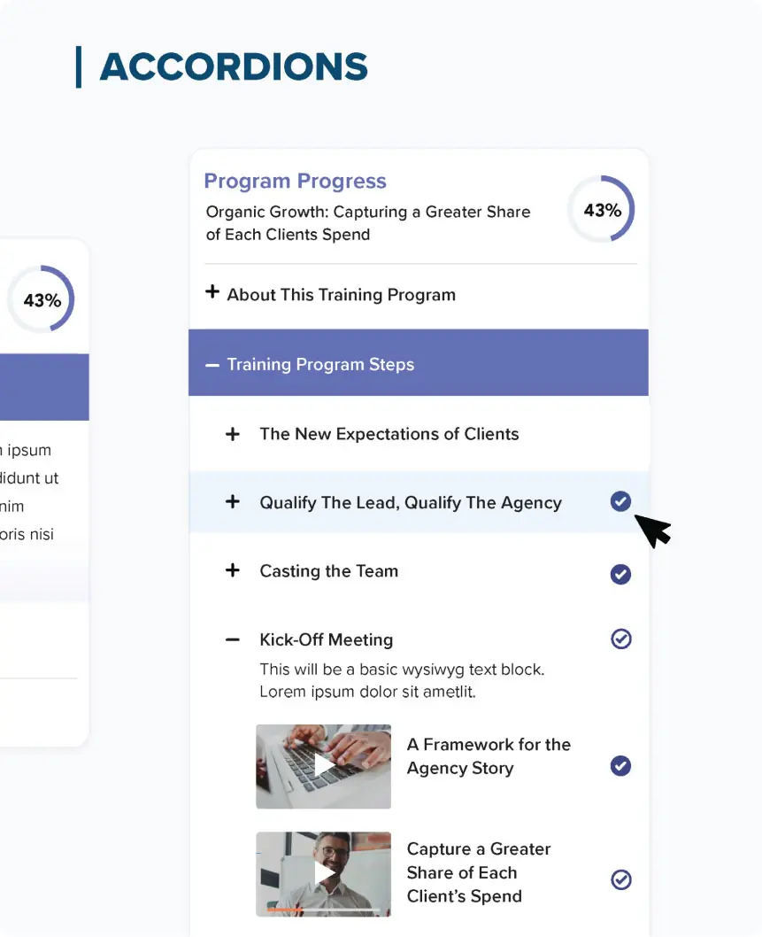 Mirren b2b user interface design mobile