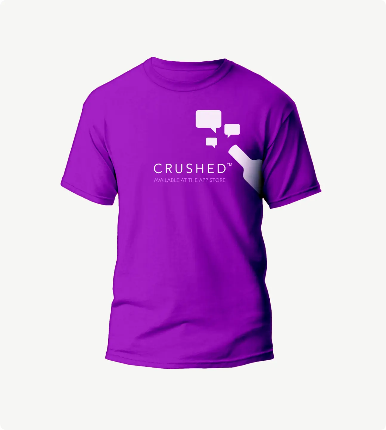 Crushed Mobile App Swag