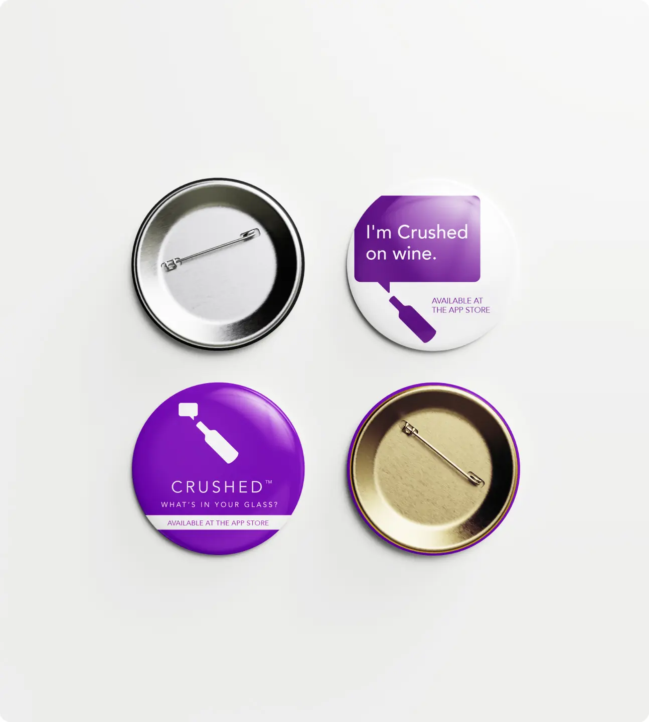 Crushed Mobile App Swag