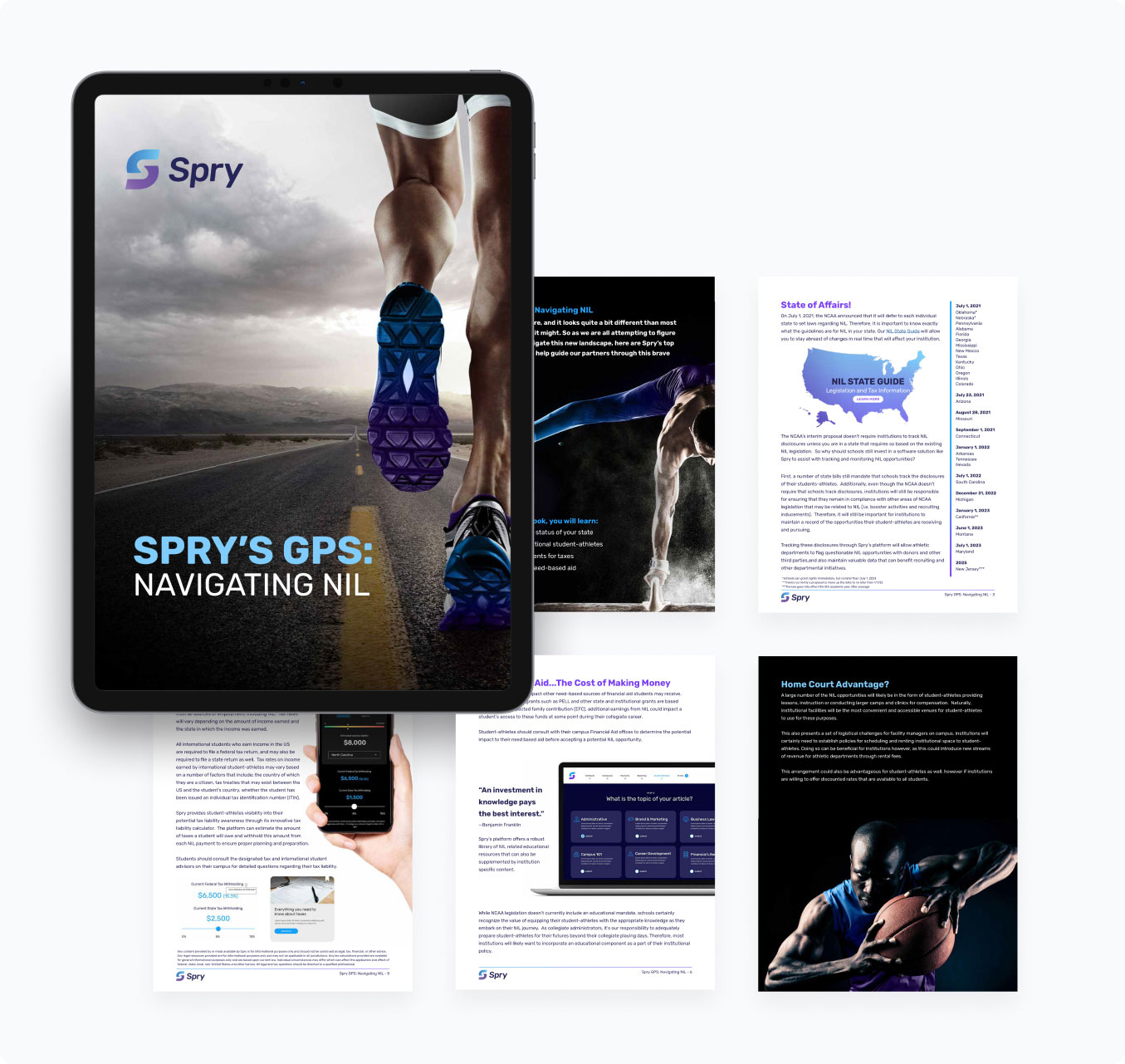 Spry b2b content marketing mobile